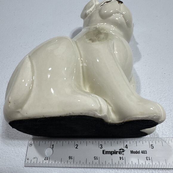 Vintage 1979 Fitz And Floyd (1) Bookend "Little Mutt" Sad Dog Figurine *Flaws - Picture 11 of 11